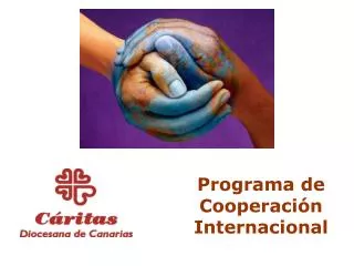Programa de Cooperación Internacional