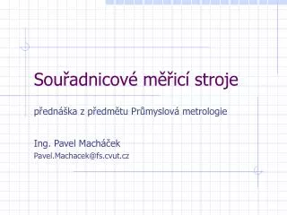 sou adnicov m ic stroje
