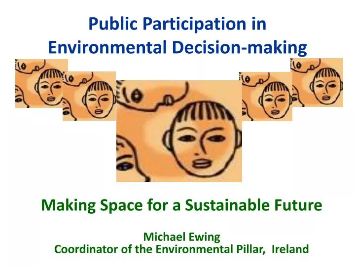 public participation in environmental decision making