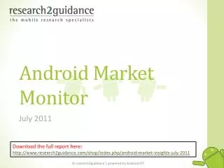 android market insights vol. 8