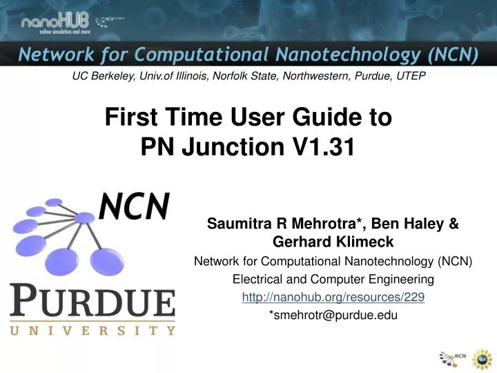 first time user guide to pn junction v1 31