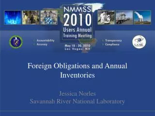 Foreign Obligations and Annual Inventories