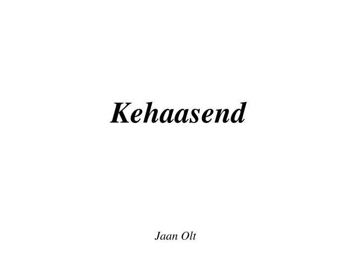 kehaasend