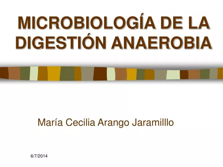 microbiolog a de la digesti n anaerobia