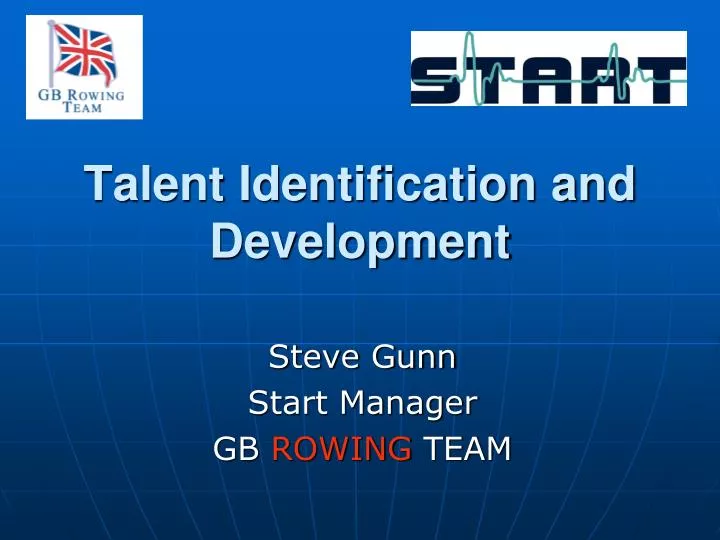 talent identification and development