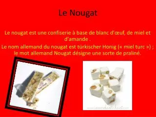 le nougat