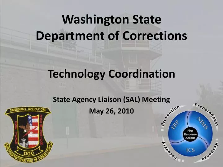 washington state department of corrections