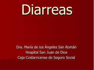 diarreas