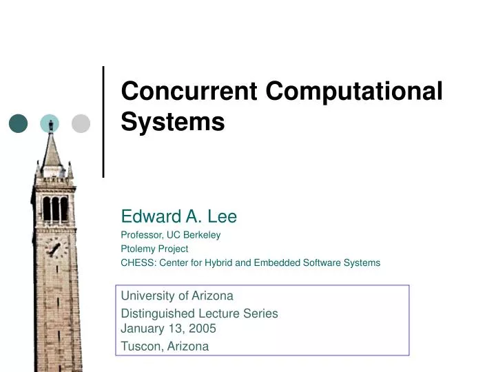 concurrent computational systems