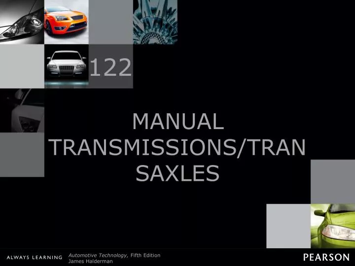 manual transmissions transaxles