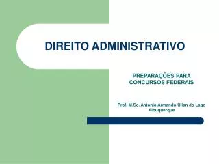 direito administrativo