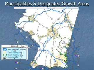 Municipalities &amp; Designated Growth Areas