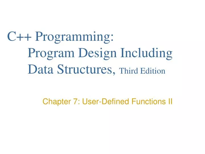 c programming program design including data structures third edition