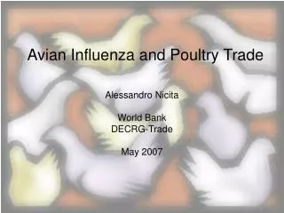 Avian Influenza and Poultry Trade