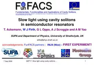 Slow light using cavity solitons in semiconductor resonators