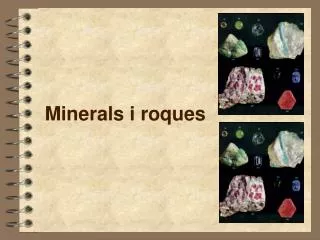 minerals i roques