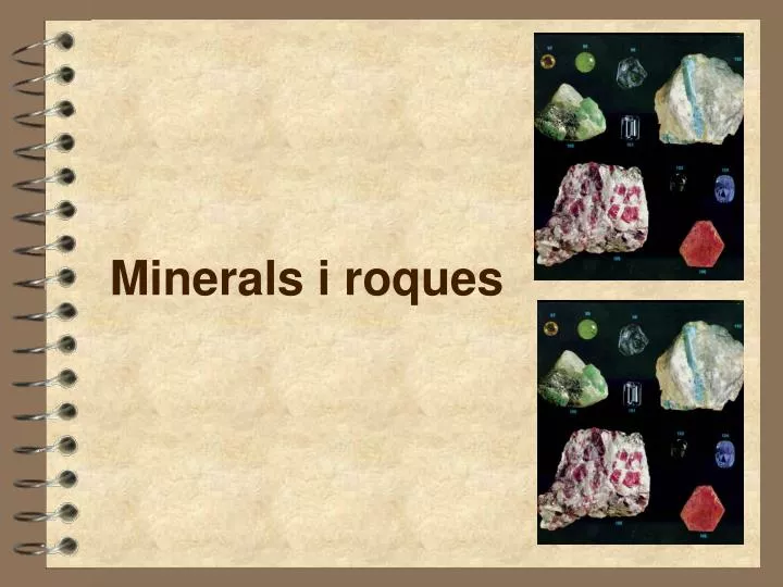 minerals i roques