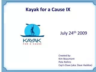 Kayak for a Cause IX