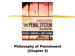 Philosophy of Punishment (Chapter 2)