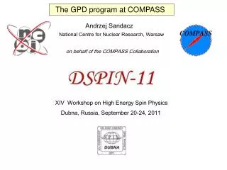 The GPD program at COMPASS