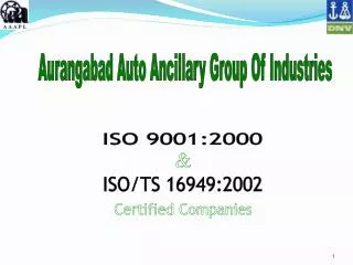 Aurangabad Auto Ancillary Group Of Industries