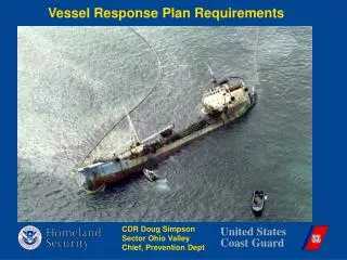 Vessel Response Plan Requirements