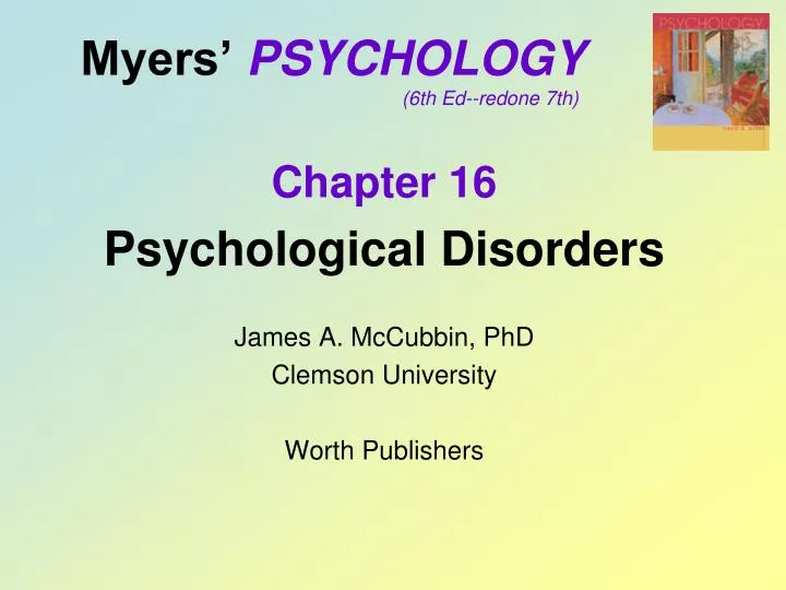 myers psychology 6th ed redone 7th