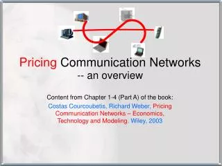Pricing Communication Networks -- an overview