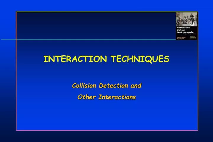 interaction techniques