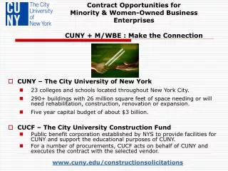www.cuny.edu/constructionsolicitations