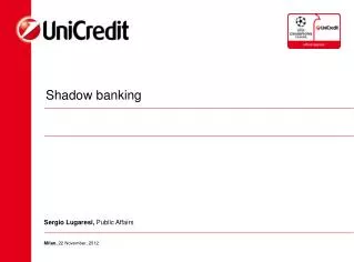 Shadow banking