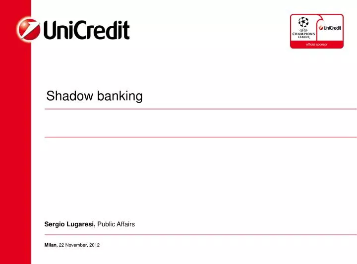 shadow banking