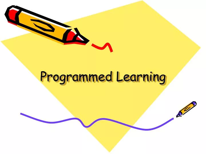 programmed learning