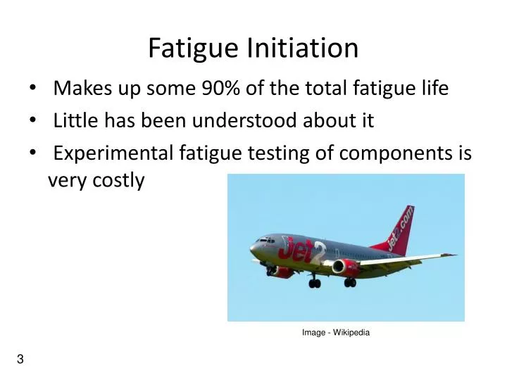 fatigue initiation