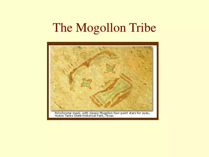 the mogollon tribe