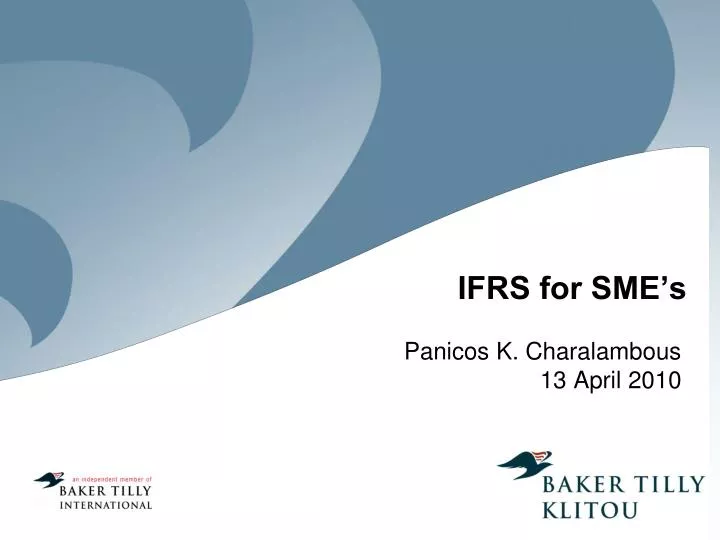 ifrs for sme s