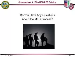 Do You Have Any Questions About the MEB Process?