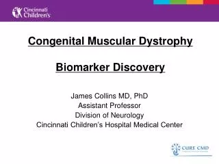 Congenital Muscular Dystrophy Biomarker Discovery