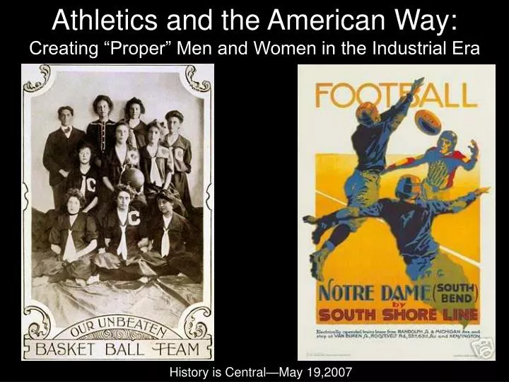 athletics and the american way