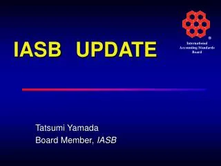 IASB　UPDATE