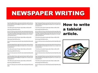 NEWSPAPER WRITING