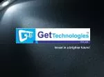 Invest in a brighter future! - slide 1