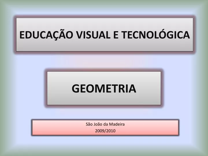 educa o visual e tecnol gica