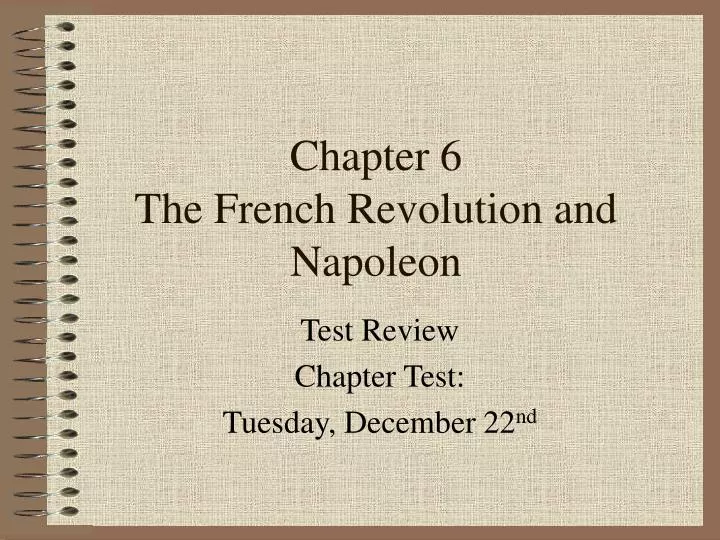 chapter 6 the french revolution and napoleon