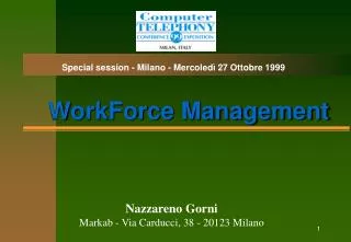 WorkForce Management
