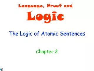 The Logic of Atomic Sentences