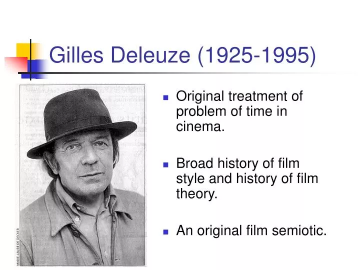 gilles deleuze 1925 1995