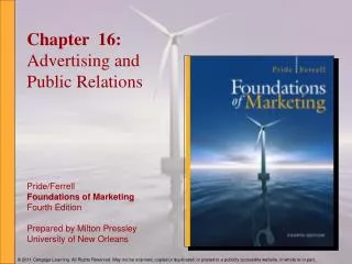 Chapter 16: Advertising and Public Relations