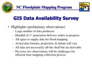 GIS Data Availability Survey