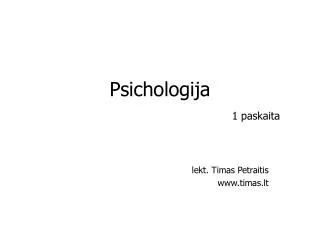 psichologija 1 paskaita